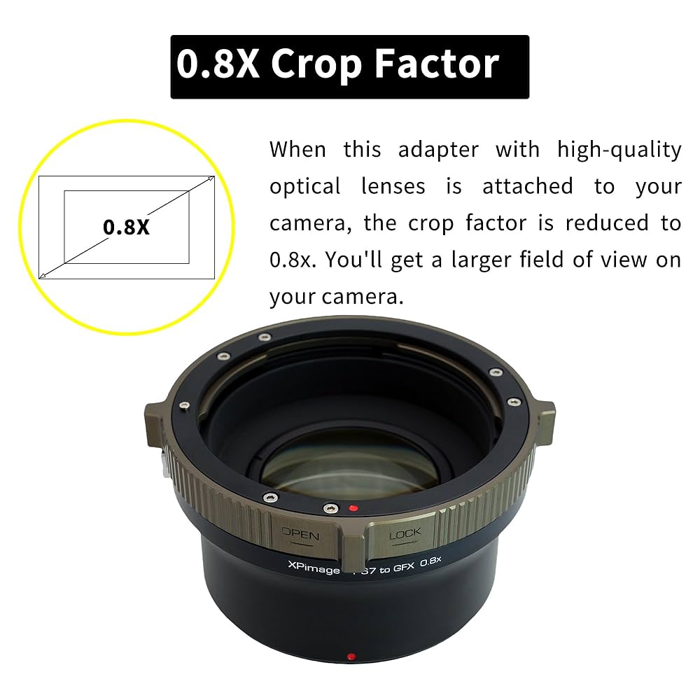 Amazon | XPIMAGE ペンタックス67レンズを富士フイルムGFXカメラ